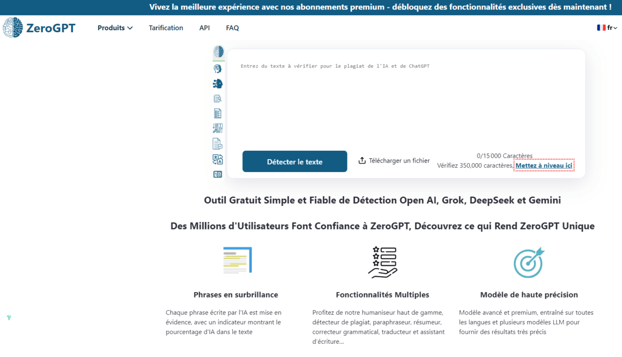 Découvrez notre avis complet sur ZeroGPT en 2026 : fiabilité, test de détection d'IA et analyse des faux positifs pour mieux comprendre ses performances.
