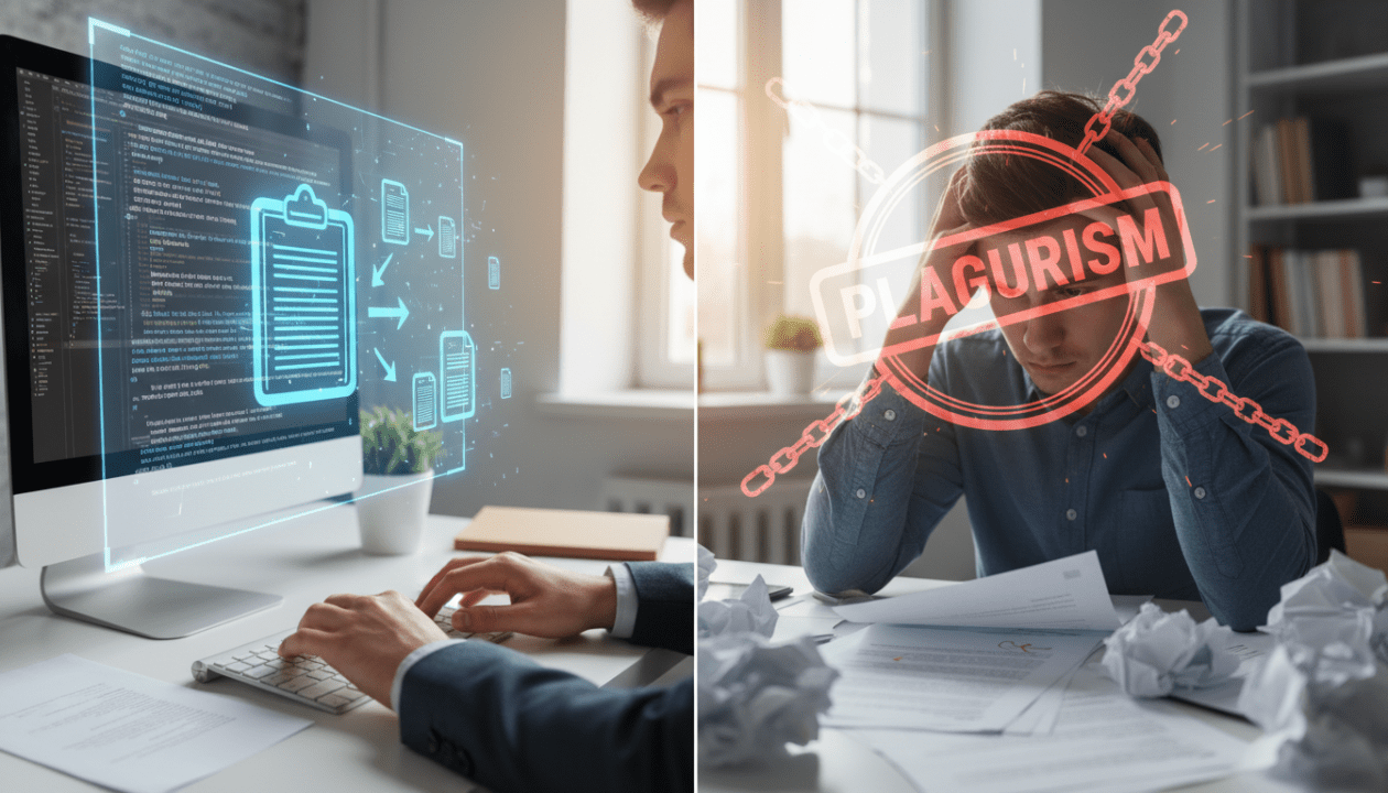 découvrez les différences essentielles entre le « copié-collé » et le plagiat, et apprenez comment éviter les erreurs courantes pour respecter les droits d'auteur.