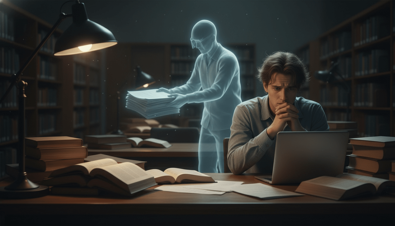découvrez les risques liés au ghostwriting académique et pourquoi faire rédiger son mémoire peut compromettre votre parcours universitaire.
